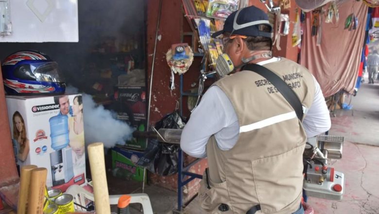 Alcaldía  de Yacuiba concluye con el programa de fumigación contra el dengue en mercados