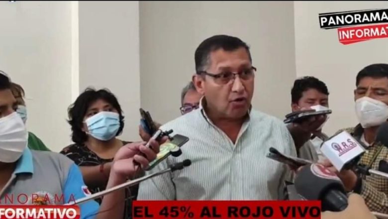 Montes: El Chaco le debe a la Gobernación 48 millones de bolivianos