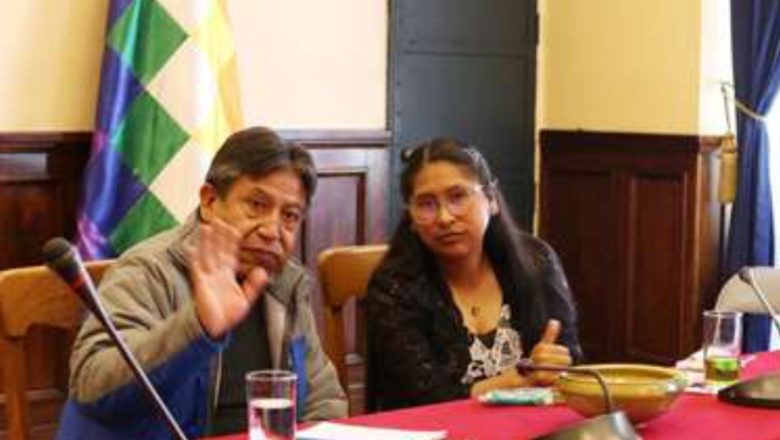 Eva Copa dice que están matando al MAS y pide que Evo se haga a un lado