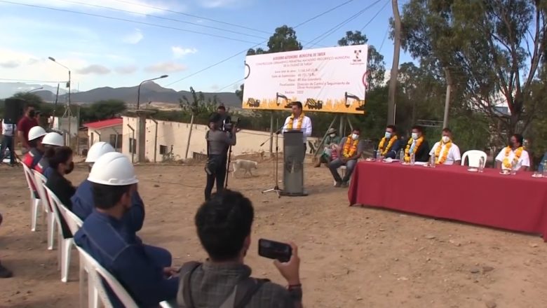 Alcaldía de Tarija inicia el asfaltado del estacionamiento y el cerramiento perimetral del Matadero Municipal