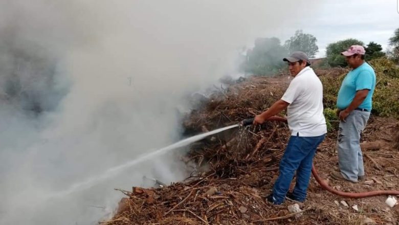 Instituciones logran sofocar incendio en Caiguami-Yacuiba
