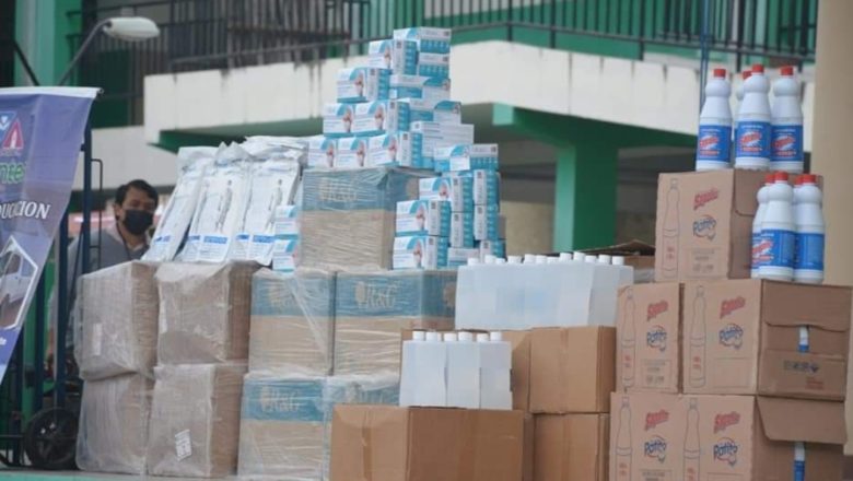 Villa Montes: Inicia campaña de vacunación en unidades educativas y entrega de material de bioseguridad