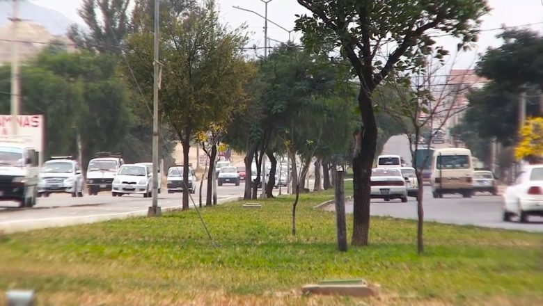 Alcalde Torres inaugura nueva cicloivía y vistosa jardinera sobre la ruta de salida al norte