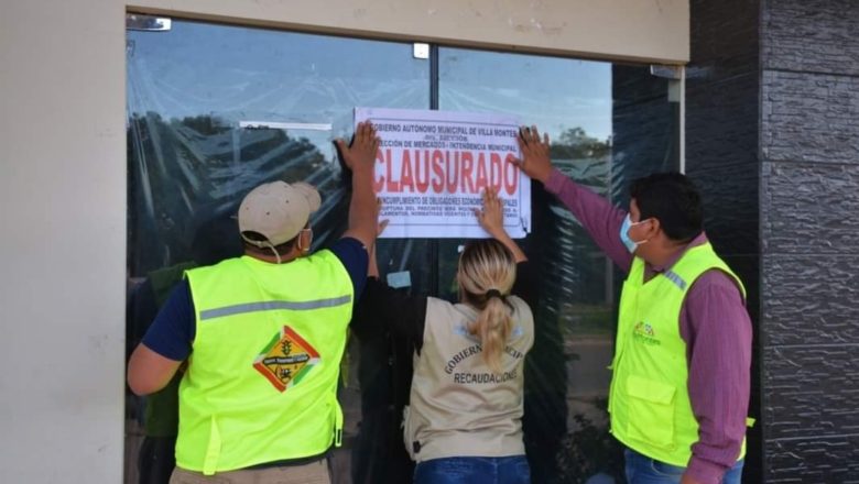Villa Montes: Clausura de oficinas de transporte Público sin licencia de funcionamiento