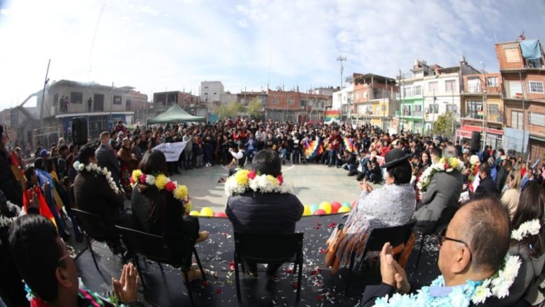 Vicepresidente participa de reunión con residentes bolivianos en Argentina donde envía mensaje de hermandad y unión