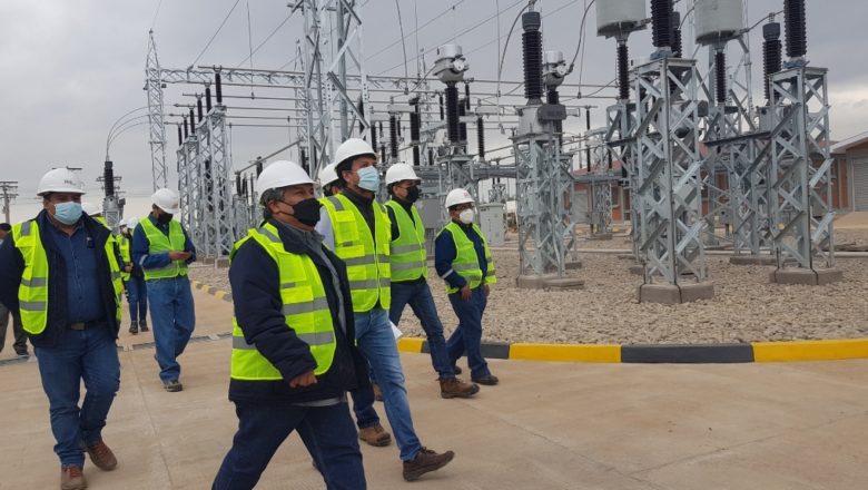 ENDE realiza inspección a la línea de transmisión Tarija-Bermejo