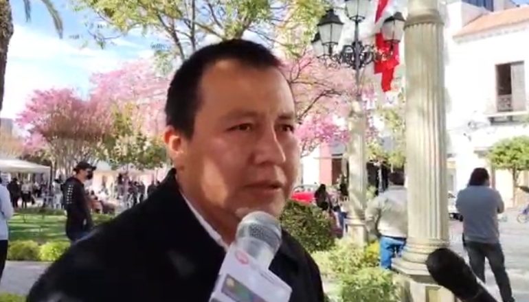 Tarija: Mansilla propone que «bono» municipal sea gastado en productos tarijeños