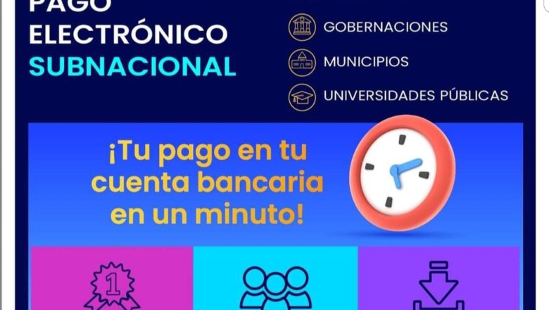 La gobernación de Tarija puede realizar los pagos a los beneficiaros con normalidad mediante cheques y pagos electrónicos