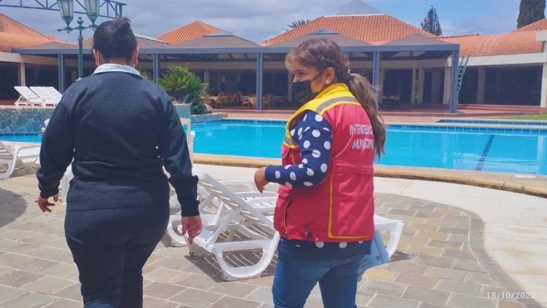 Tarija:Intendencia inspecciona piscinas y saunas en cumplimiento a las normativas establecidas