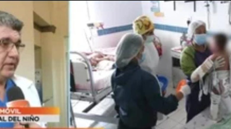 <strong>Cochabamba: Dan de alta a la pequeña Ángela, que sufrió quemaduras junto a su madre que falleció</strong>