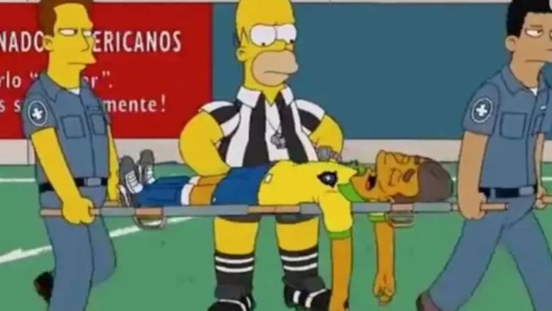 Los Simpson «predijeron» la lesión de Neymar en el Mundial