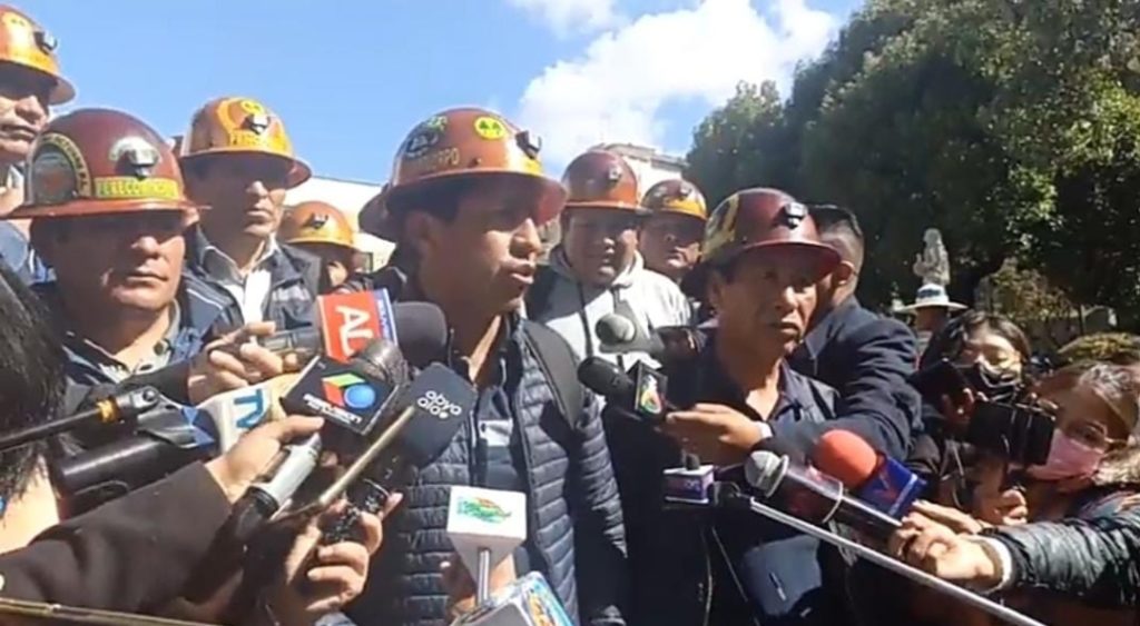 Tras paro en Potosí, cooperativistas advierten acciones en defensa de Arce