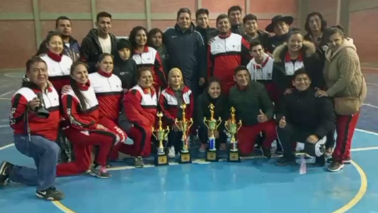Prensa tarijeña campeón en las III Olimpiadas del Sur realizada en Potosí