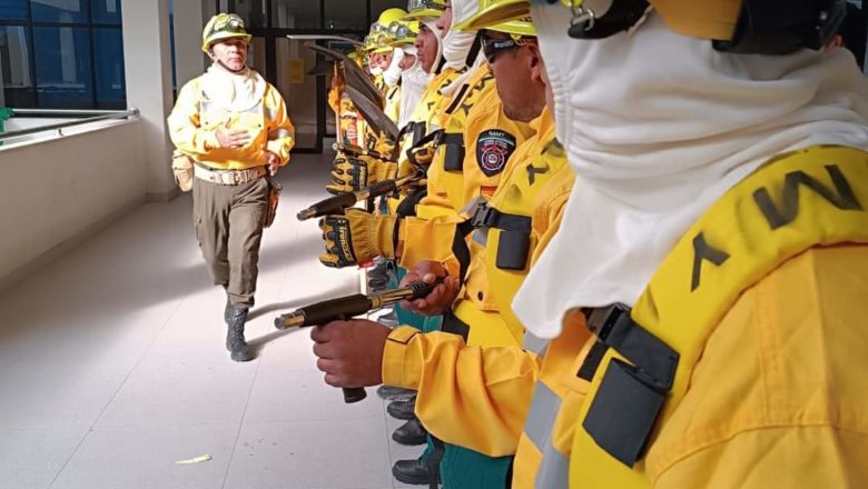 Yacuiba: Guardias municipales reciben capacitación como bomberos forestales para fortalecer la Brigada Especial de emergencia y respuestas rápida