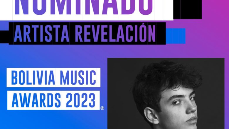 El Tarijeño Geronimo Sims logra cinco nominaciones en los Bolivia Music Awards 2023