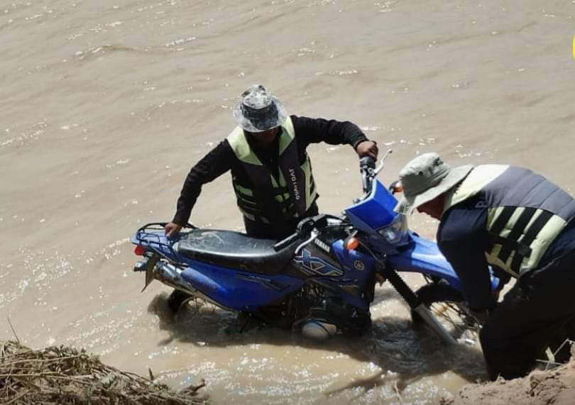 Motos robadas son enviadas a la Argentina por el Rio Bermejo