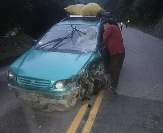 Tarija: Motociclista murió luego de impactar con un vehículo