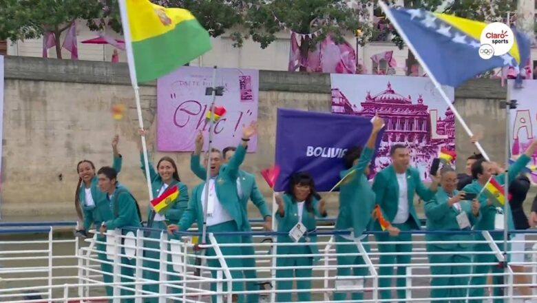 Los 4 atletas que se llaman Bolivia en París se mostraron con júbilo