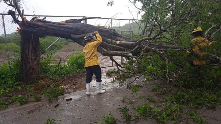 Nicaragua // Fuertes ráfagas de viento acompañadas de lluvias azotaron Matagalpa y otras regiones