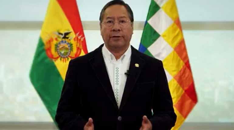 Arce afirma que Bolivia atraviesa una “difícil situación” y exhorta al Legislativo a aprobar créditos
