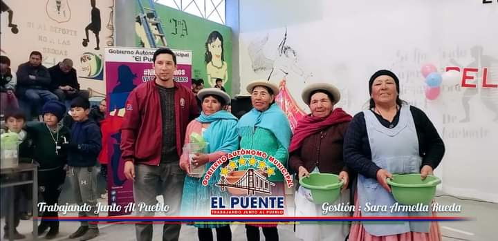 Alcaldía de El Puente realizó varias actividades en honor al día del adulto mayor