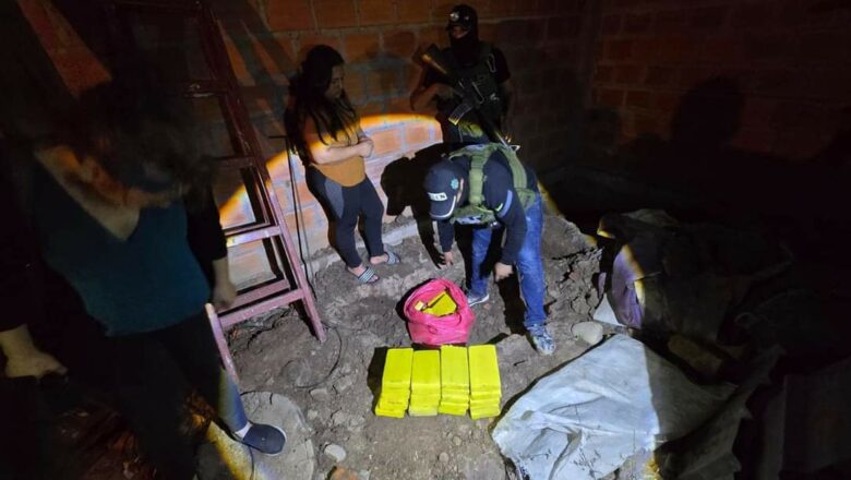 Bermejo: Enterró más de 33 kilos de cocaína en el patio de su casa