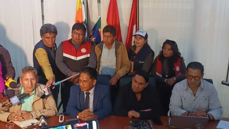 En Tarija forman el Comité de Seguridad Alimentaria y definen acciones para luchar contra el agio y la especulación