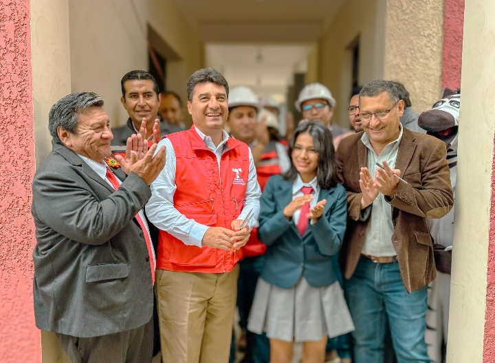 Alcaldía de Tarija inaugura Complejo Educativo Técnico Humanístico San Mateo