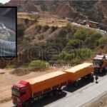 Un motociclista muere tras chocar contra un camión varado en punto de bloqueo