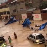 Reportan 14 zonas afectadas por torrencial lluvia, en la ciudad de Tarija