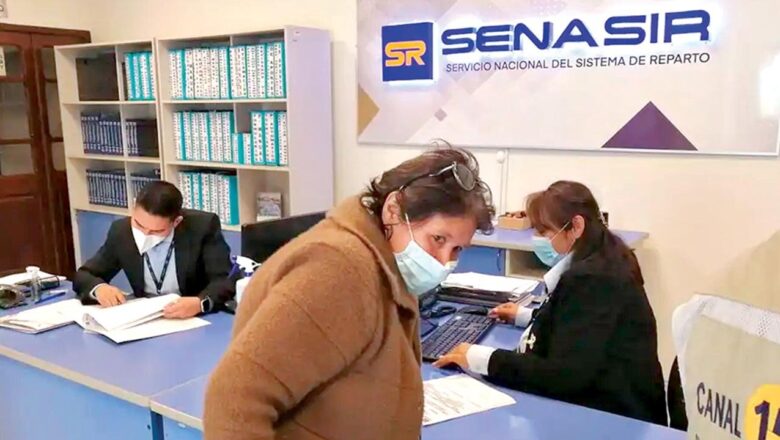 Gobierno incrementa renta a jubilados del Senasir en 4.1%
