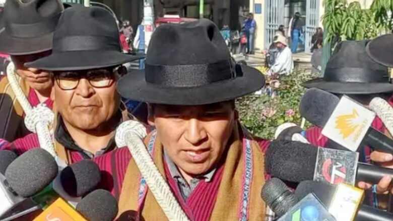Campesinos de Túpac Katari quieren ‘chicotear’ a ‘oportunistas’