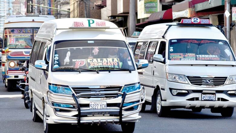 Choferes protestan por filas de  dos días y ratifican paro nacional