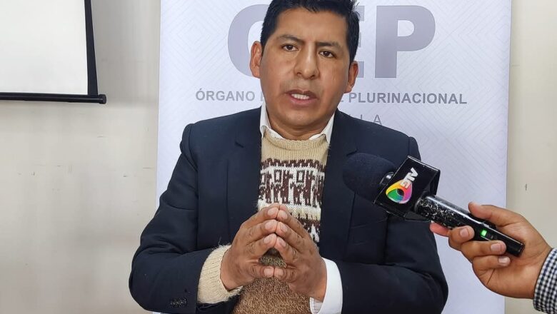 Beckhauser denuncia a vocal Tahuichi ante el TSE por irregularidades en fiscalización al MAS