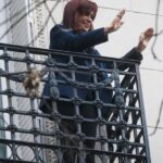 El balcón de Cristina Fernández, motivo de disputa en Argentina