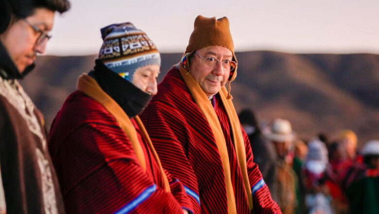 Año Nuevo Andino Amazónico y del Chaco 5533; Arce participa en las ceremonias ancestrales
