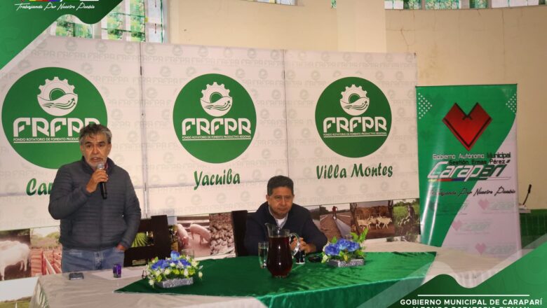 Fortalecen Apoyo a Productores en Caraparí con Nuevo Convenio en Carapari