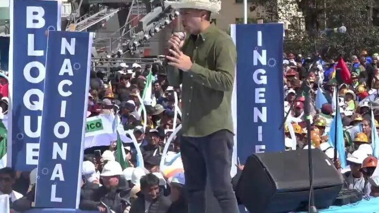 Andrónico Rodríguez y el Llamado a la Unidad: Un Sueño de Transformación para Bolivia