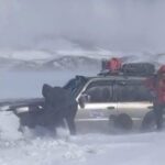 Por la nevada suspenden la visita al parque Eduardo Avaroa, en el sudoeste de Potosí