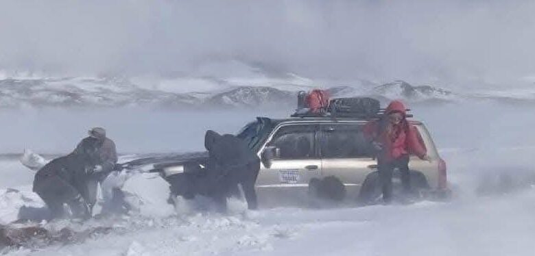Por la nevada suspenden la visita al parque Eduardo Avaroa, en el sudoeste de Potosí