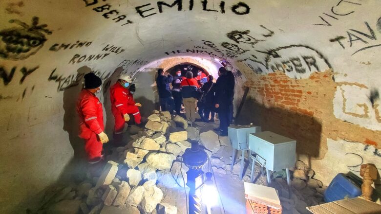 Alcaldía de Tarija inicia limpieza y mantenimiento de la Cripta que se encuentra en la Catedral