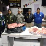 Armada Boliviana incauta 86 kilos de carne de res en Bermejo