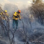 Alcaldía de Tarija a través de la UGR 5 incendios estructurales y forestales