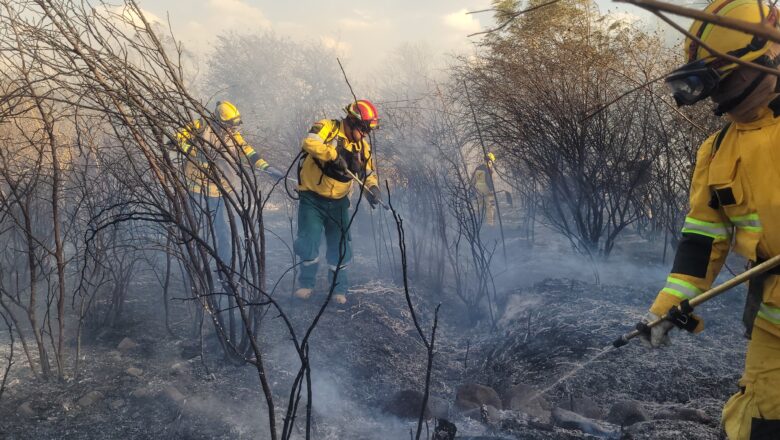 Alcaldía de Tarija a través de la UGR 5 incendios estructurales y forestales