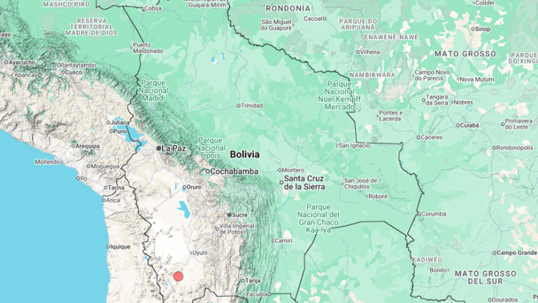 Sismo de 5,4 en Nor Lípez de Potosí