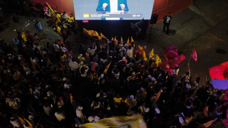 Primer debate presidencial: Samuel no se aparta de su plan de los 100 días