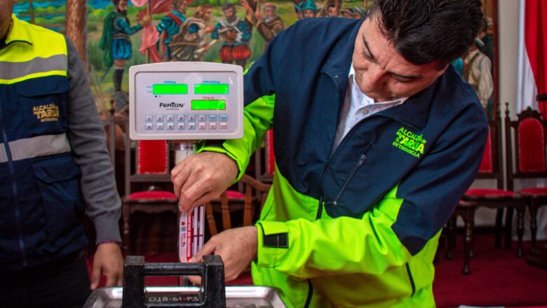 Alcaldía de Tarija registrará y precintará las balanzas en todos los mercados para que se respete el peso justo