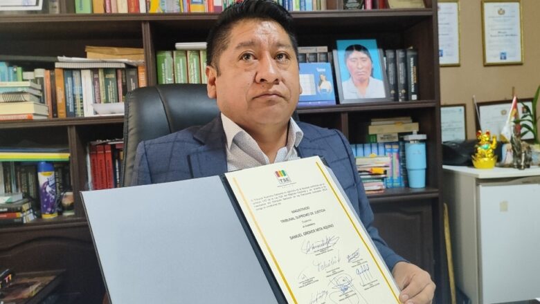 Magistrado Grover Mita responde a cuestionamientos de Ruiz y defiende su legitimidad