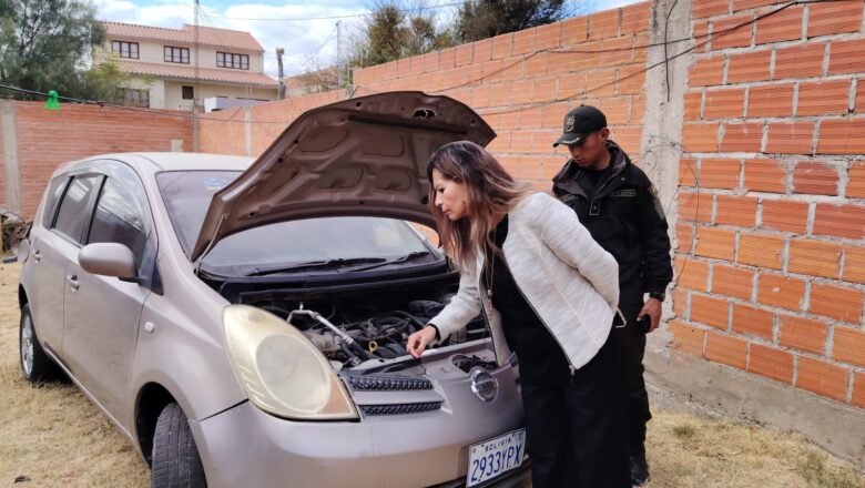 Tarija: Recuperan camión robado de la Aduana tras allanamiento en Morros Blancos