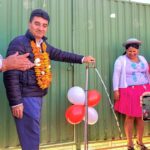 Alcalde de Tarija inaugura y entrega sistema de agua potable en la urbanización Nueva Esperanza